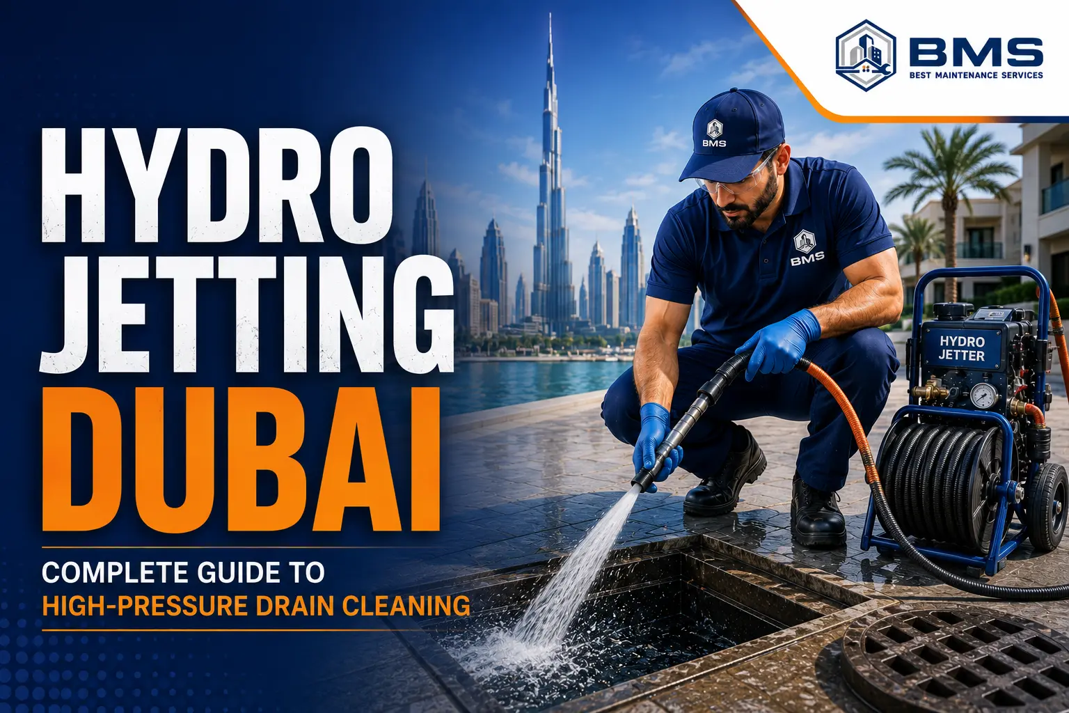 Hydro Jetting Services in Dubai: Cost, Process, Benefits & When You Need It