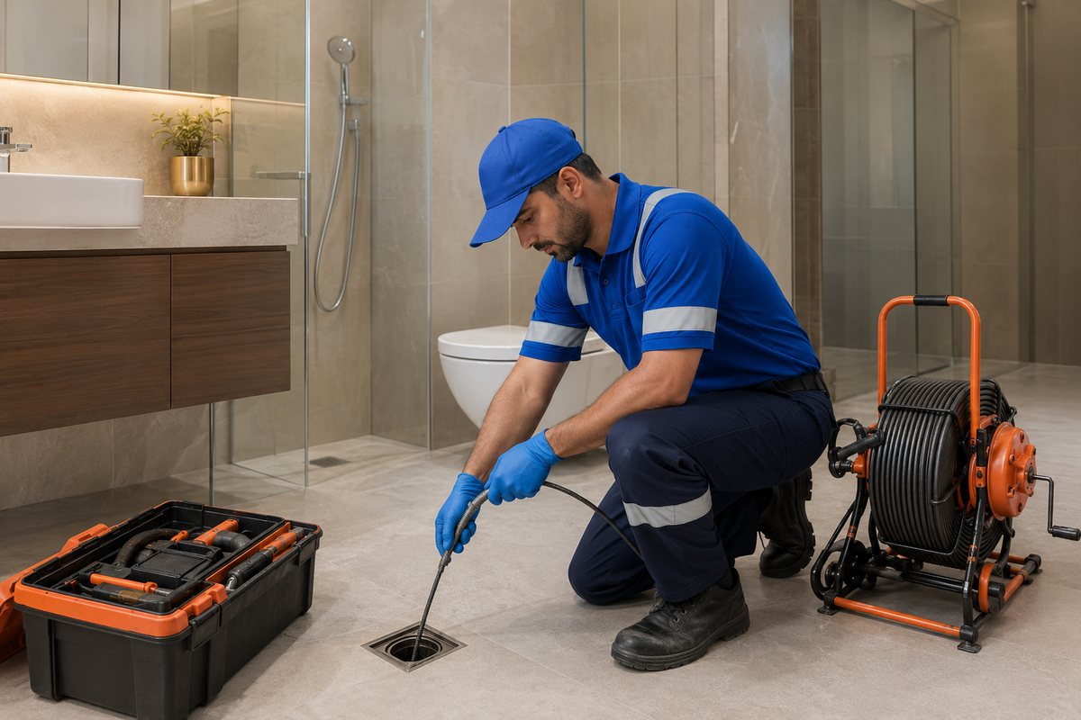 Residential emergency drain cleaning support in Dubai villa or apartment